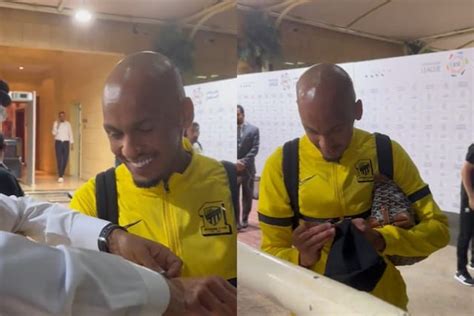 WATCH: Saudi Arabian Fan Gifts Fabinho Expensive Rolex 